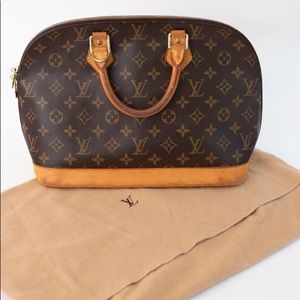 Louis Vuitton Monogram Canvas Alma PM Bag